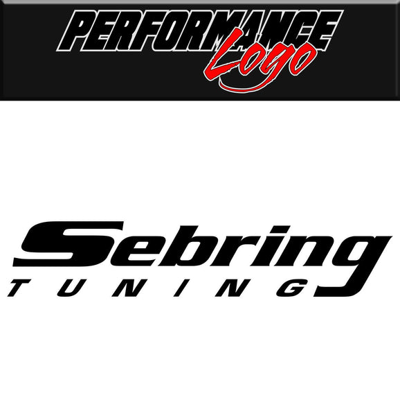 Sebring Tuning decal, performance decal, sticker