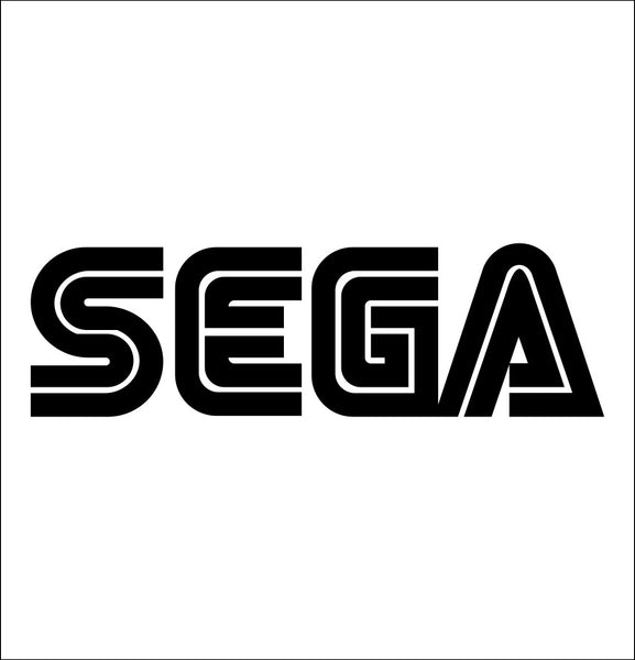 Sega decal, video game decal, sticker, car decal