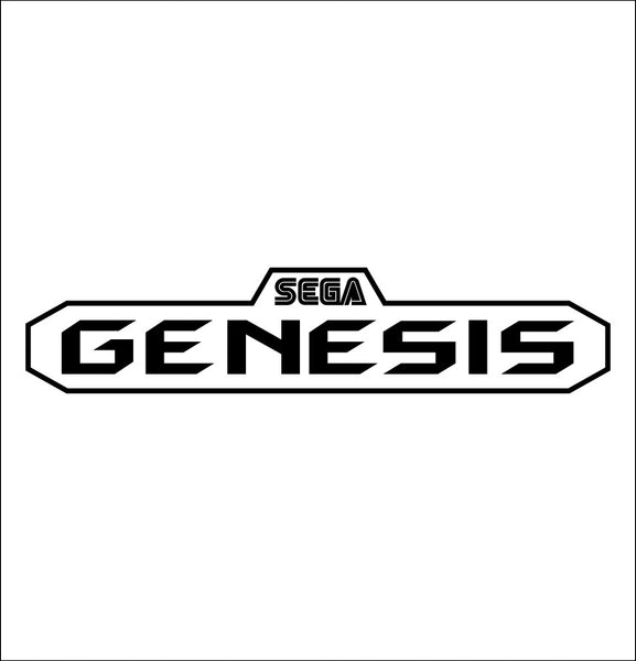 Sega Genesis decal, video game decal, sticker, car decal