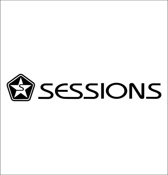 Sessions MFG decal, sticker, ski snowboard decal