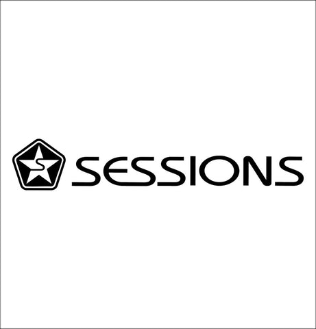 Sessions MFG decal, sticker, ski snowboard decal