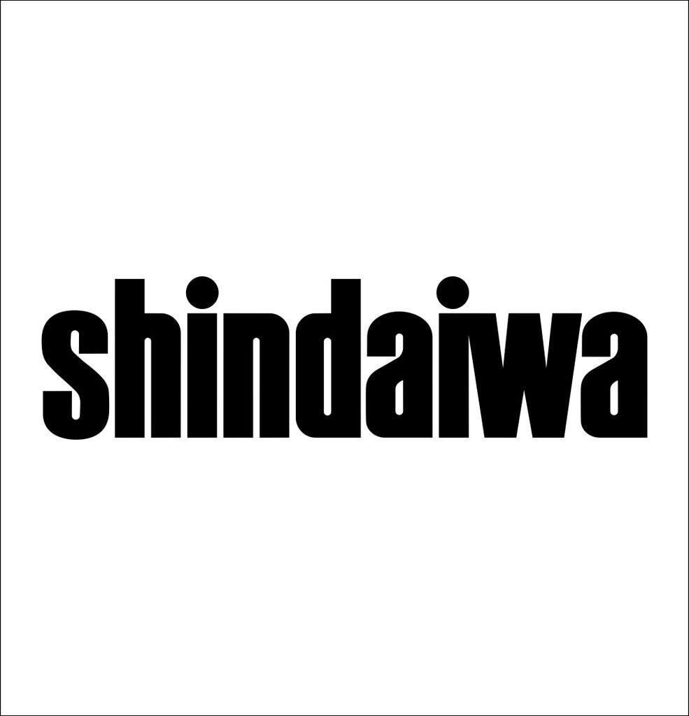 Shindaiwa decal, car decal sticker