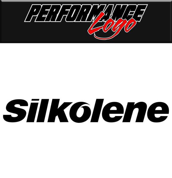 Silkolene decal, performance decal, sticker