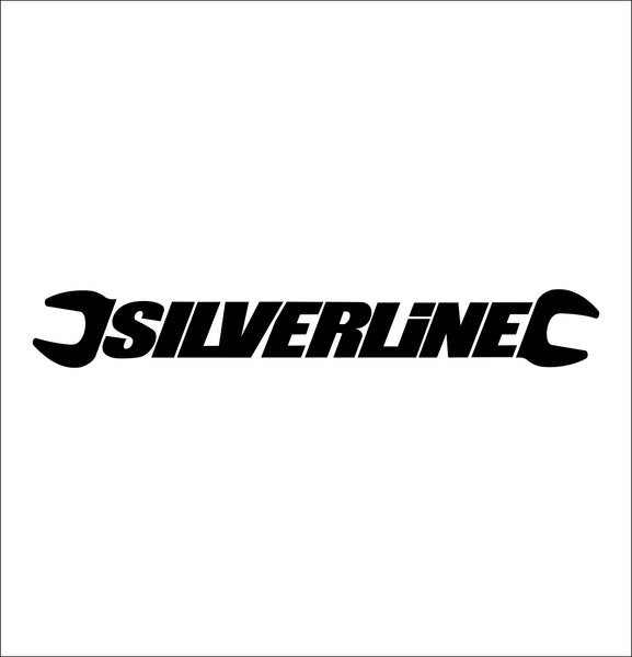 silverline tools decal, car decal sticker
