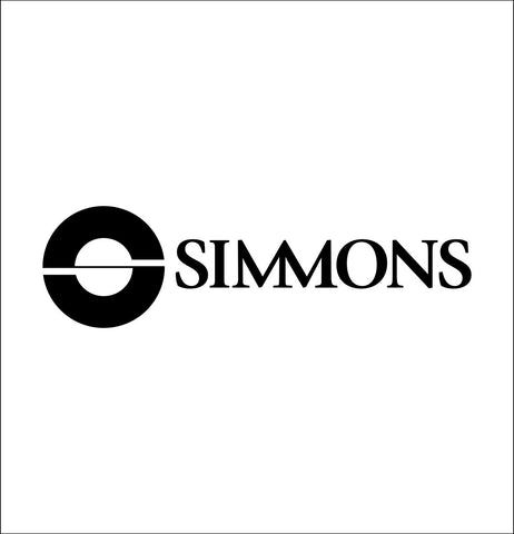 Simmons Optics decal, sticker, hunting fishing decal