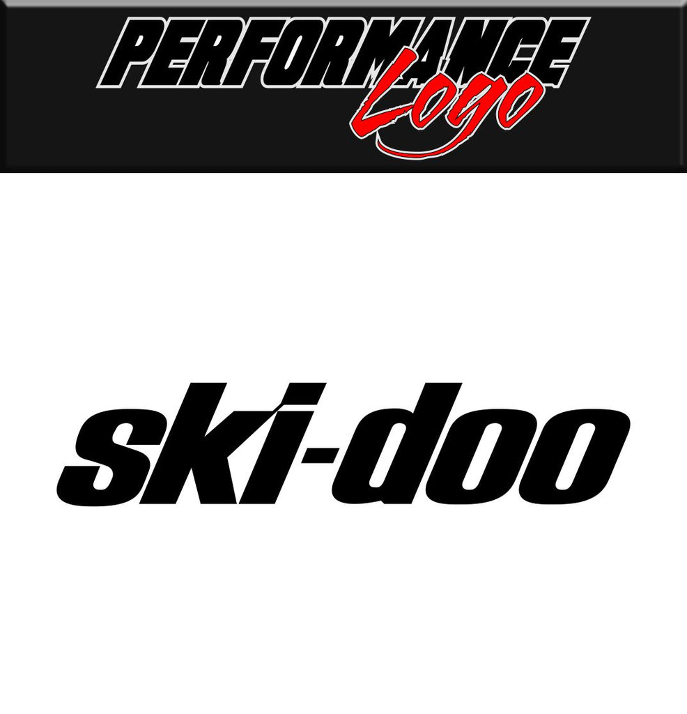 Ski Doo decal, performance decal, sticker