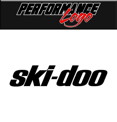 Ski Doo decal, performance decal, sticker