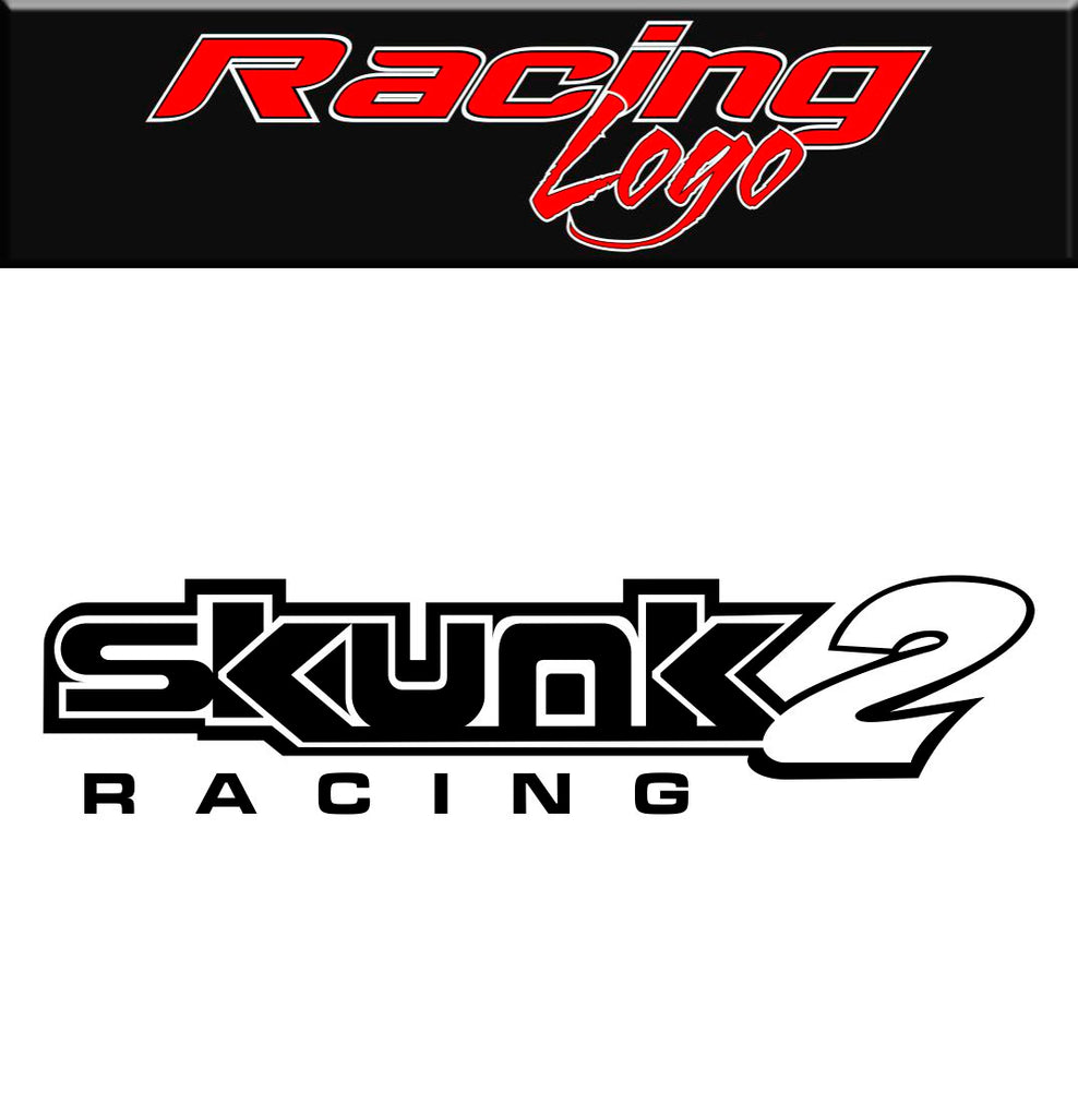 Skunk 2 Racing decal, sticker, racing decal