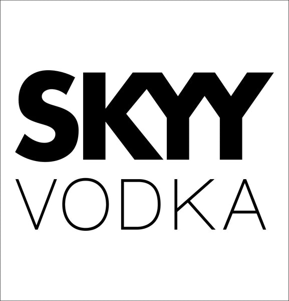 Skyy Vodka decal, vodka decal, car decal, sticker