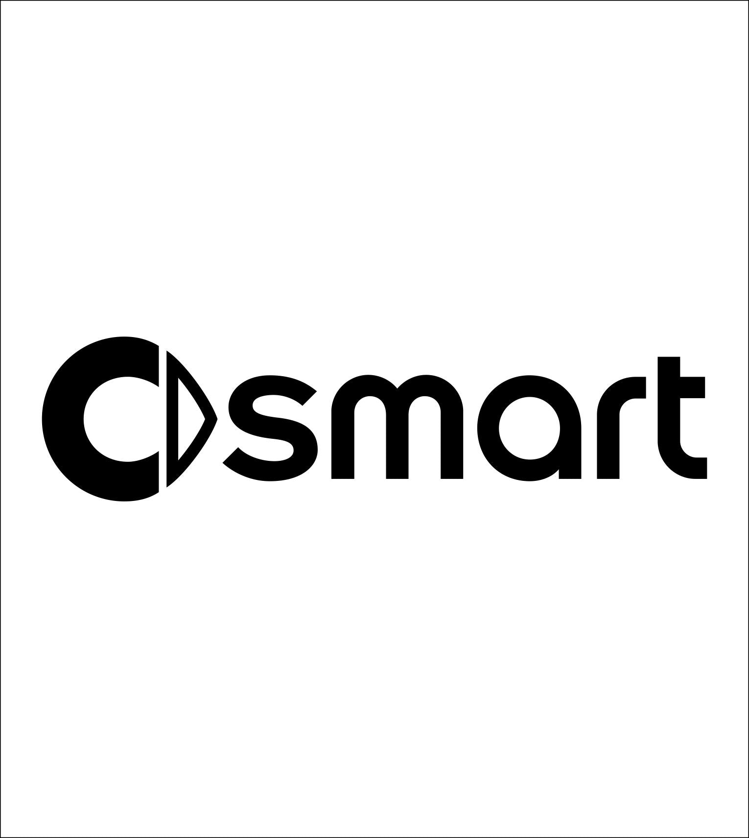 Smart decal, sticker, car decal