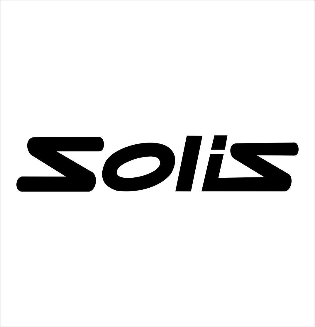 Solis Signature Solis decal – North 49 Decals