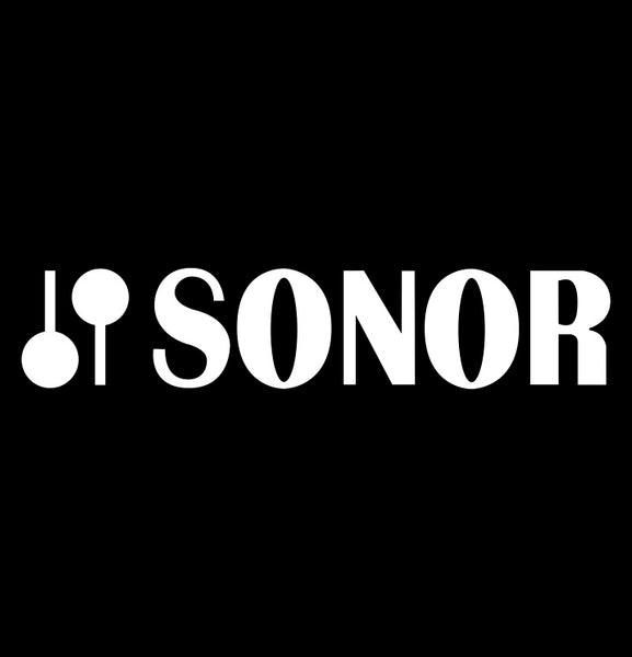 Sonor Drums decal, music instrument decal, car decal sticker