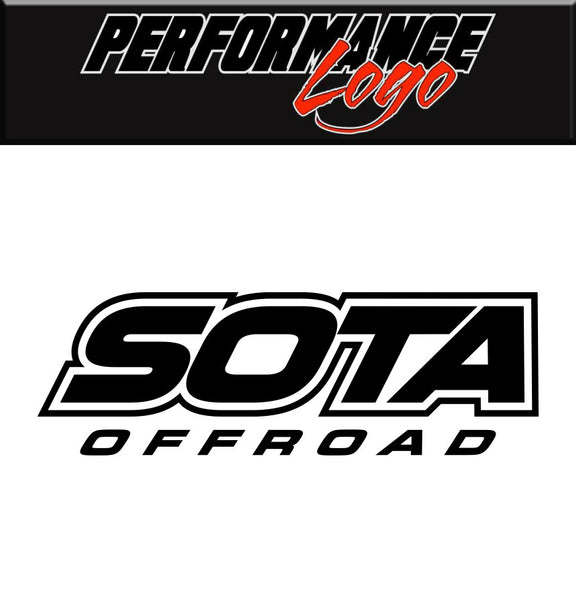 Sota Off Road  decal, performance car decal sticker