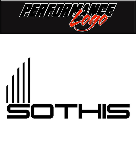 Sothis Wheels decal, performance car decal sticker