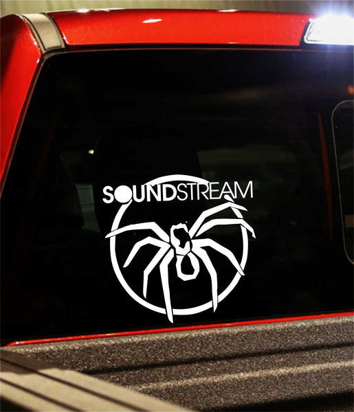 Soundstream decal, sticker, audio decal
