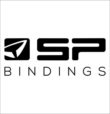 SP Bindings decal, sticker, ski snowboard decal