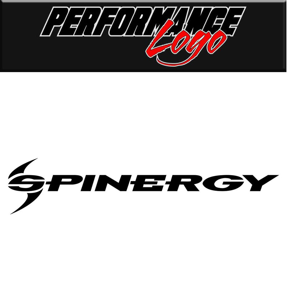 Spinergy decal, performance decal, sticker
