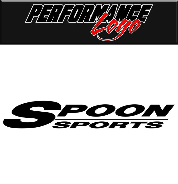Spoon Sports decal, performance decal, sticker