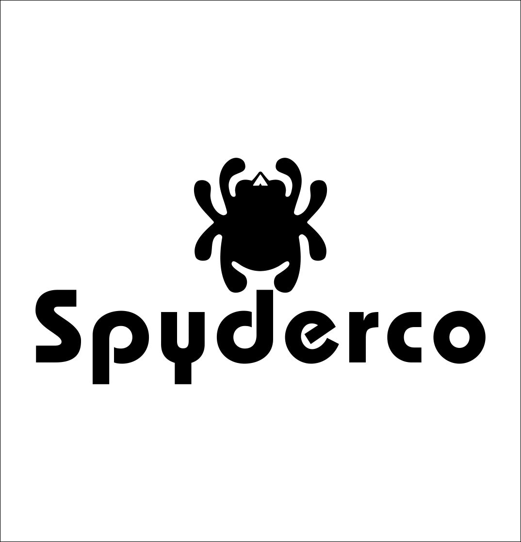 spyderco decal, sticker, hunting fishing decal, car sticker b