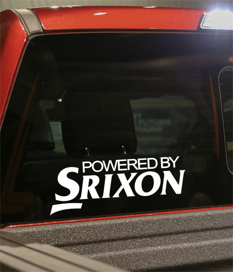 powered by srxion golf decal - North 49 Decals