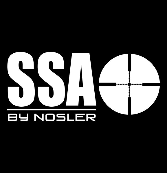 SSA by Nosler decal, firearm decal, car decal sticker