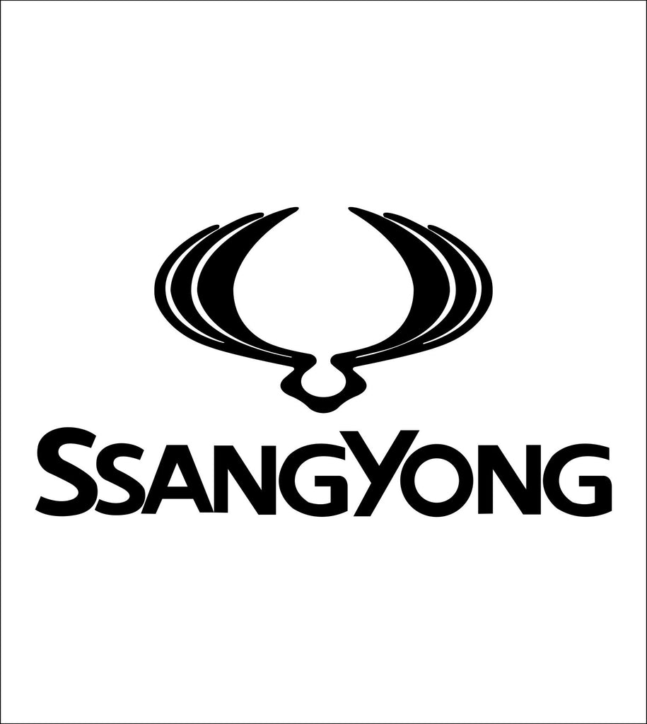 Ssangyong decal, sticker, car decal