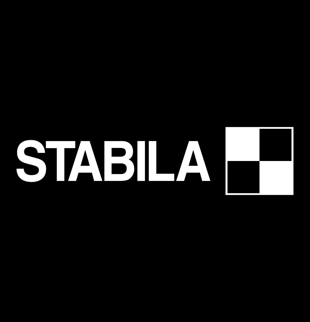 stabila decal, car decal sticker
