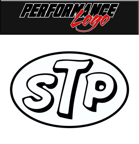 STP decal, performance decal, sticker