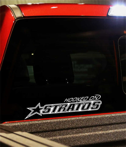 stratos boats decal, car decal, fishing sticker