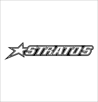 stratos boats decal, sticker, hunting fishing decal, car sticker