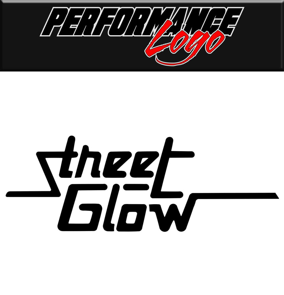 Street Glow decal, performance decal, sticker