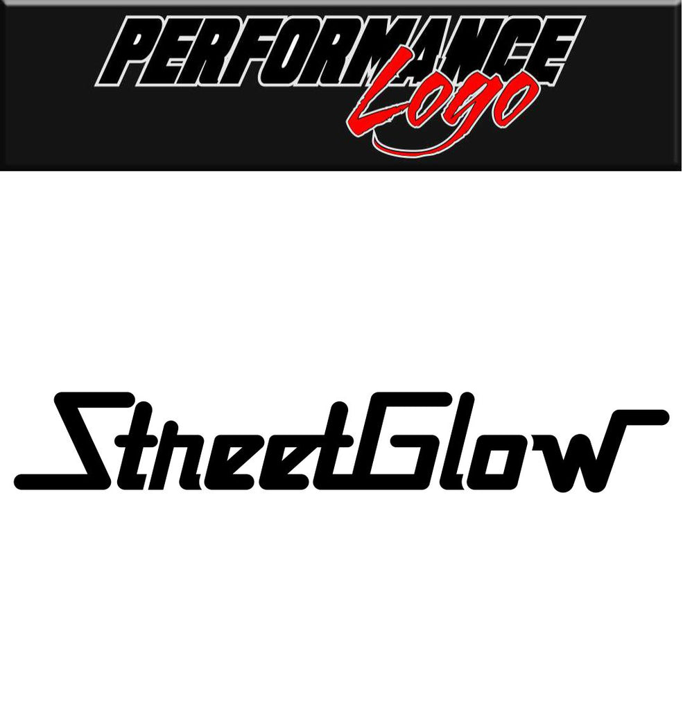 STREET GLOW decal, performance decal, sticker