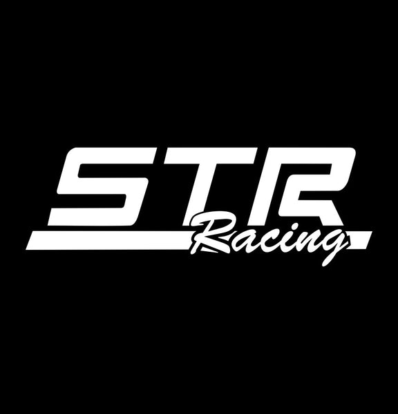 STR Racing Wheels decal, performance car decal sticker