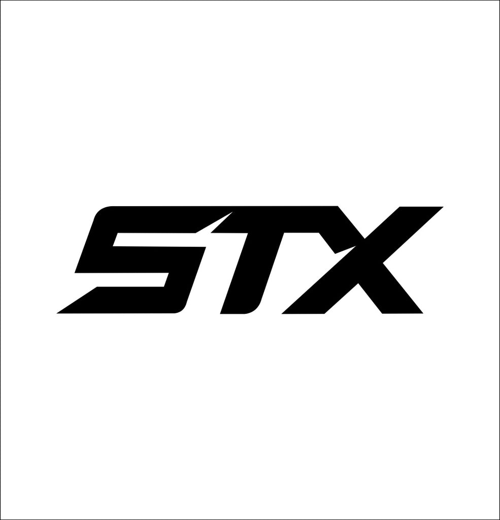 stx sports decal, car decal sticker