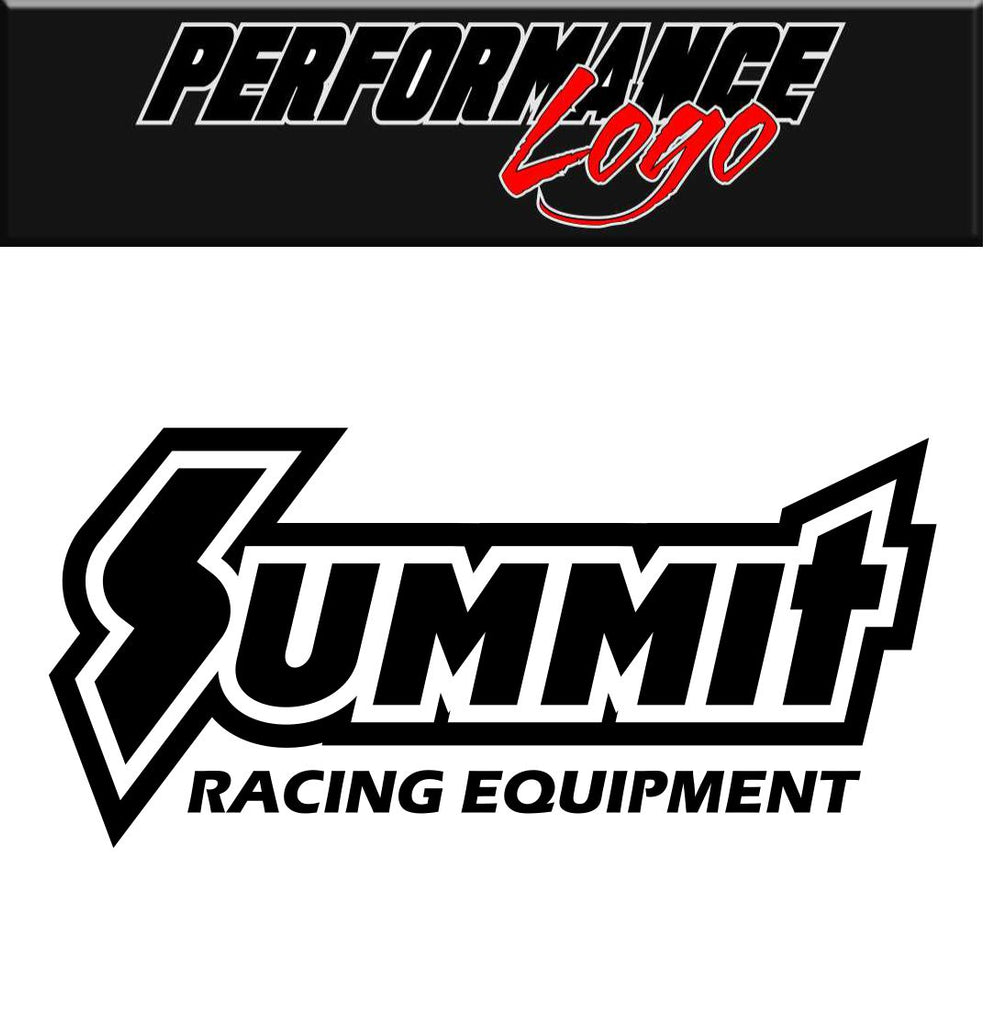 Summit Racing Equipment decal, performance decal, sticker