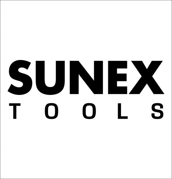 sunex tools decal, car decal sticker
