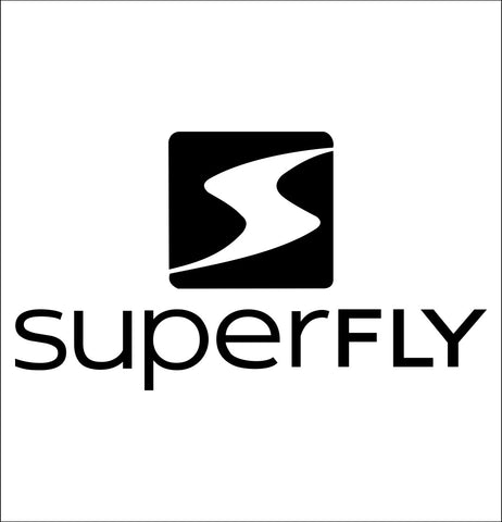 Superfly decal, fishing hunting car decal sticker