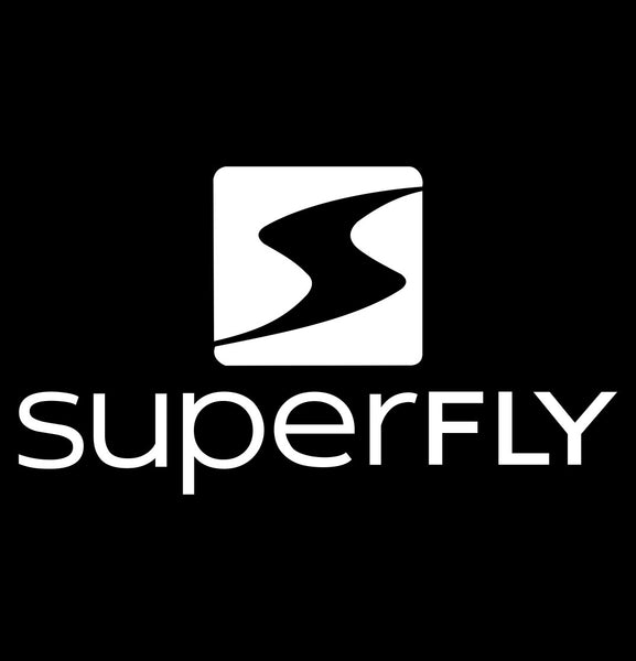 Superfly decal, fishing hunting car decal sticker