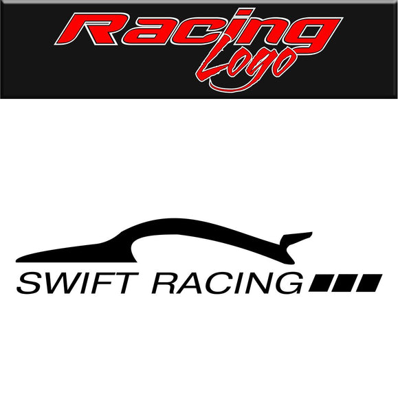 Swift Racing decal, racing decal sticker