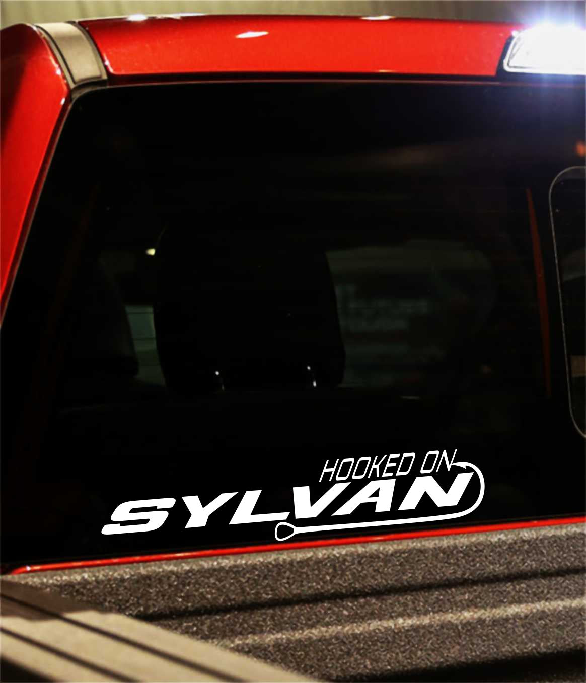 sylvan boats decal, car decal, fishing sticker