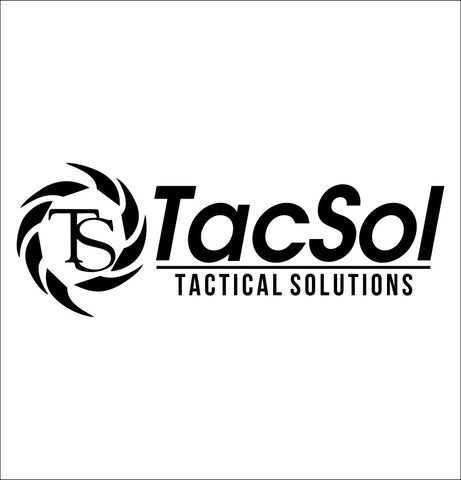 TacSol decal, firearm decal, car decal sticker