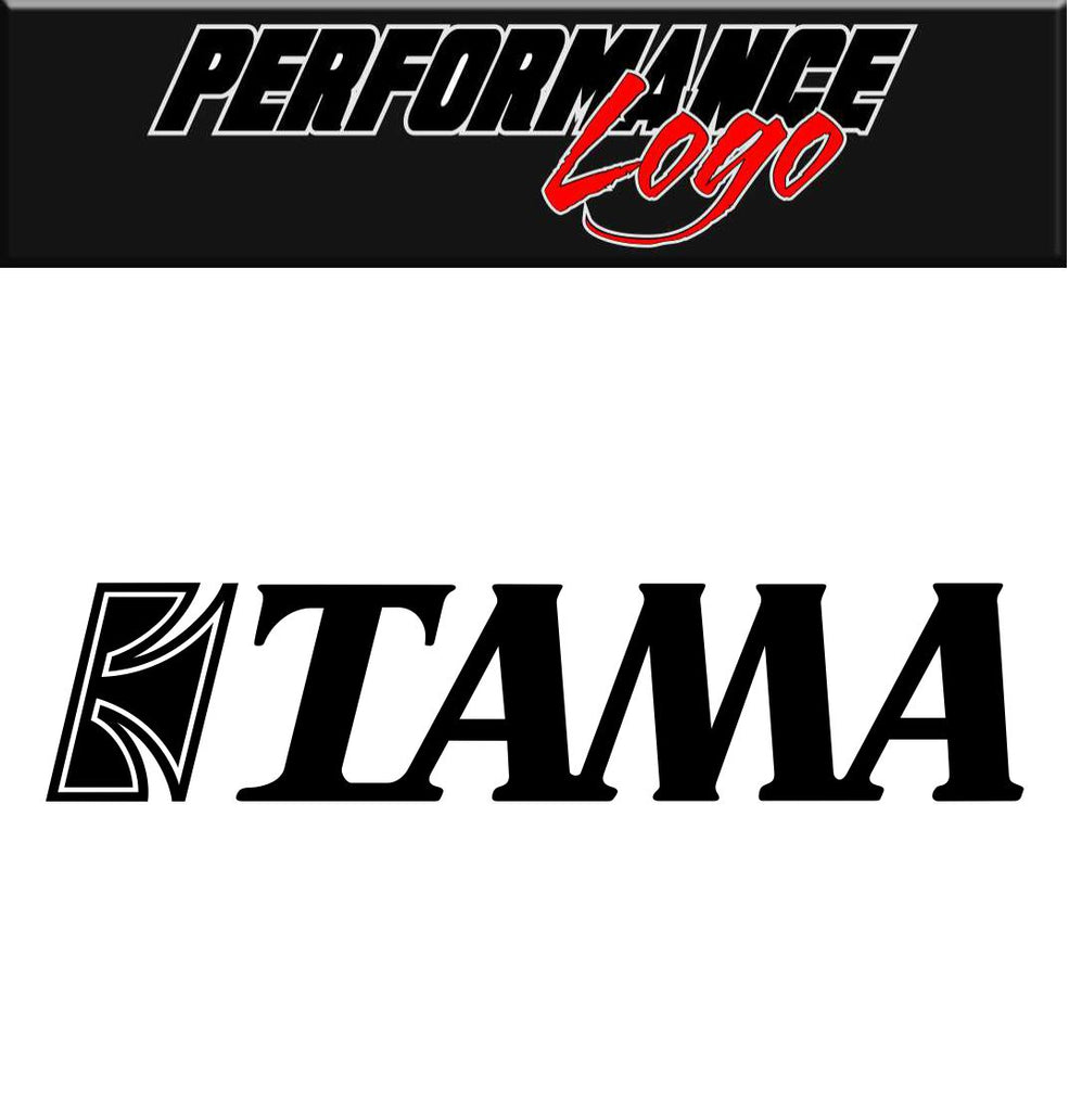Tama Drums decal, performance decal, sticker