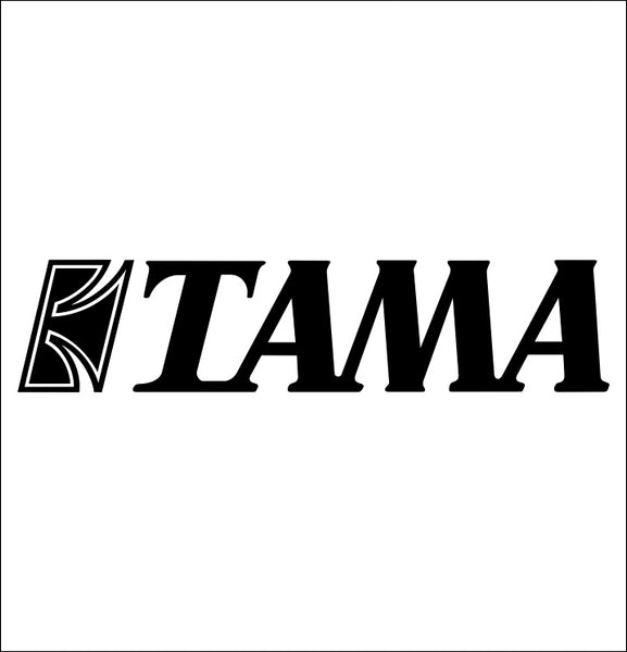Tama Drums decal, music instrument decal, car decal sticker