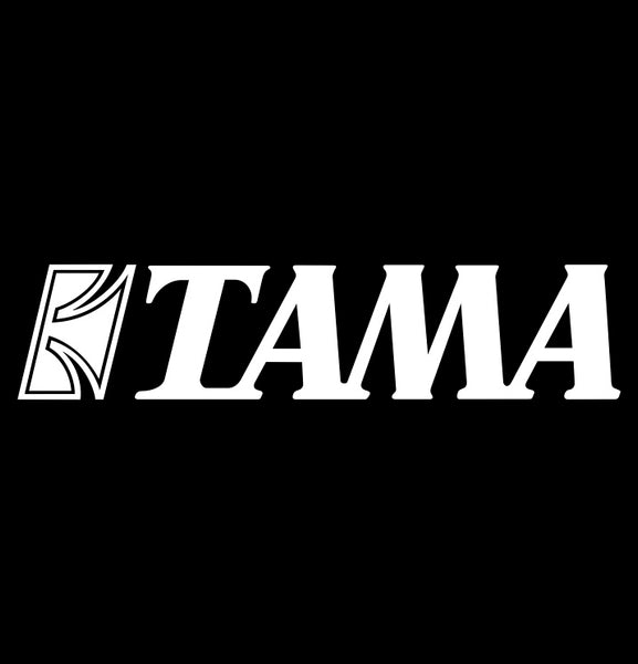 Tama Drums decal, music instrument decal, car decal sticker