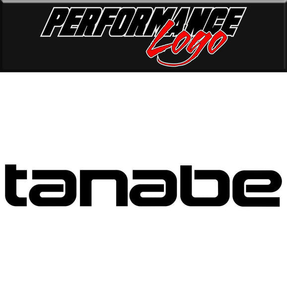 Tanabe decal, performance decal, sticker