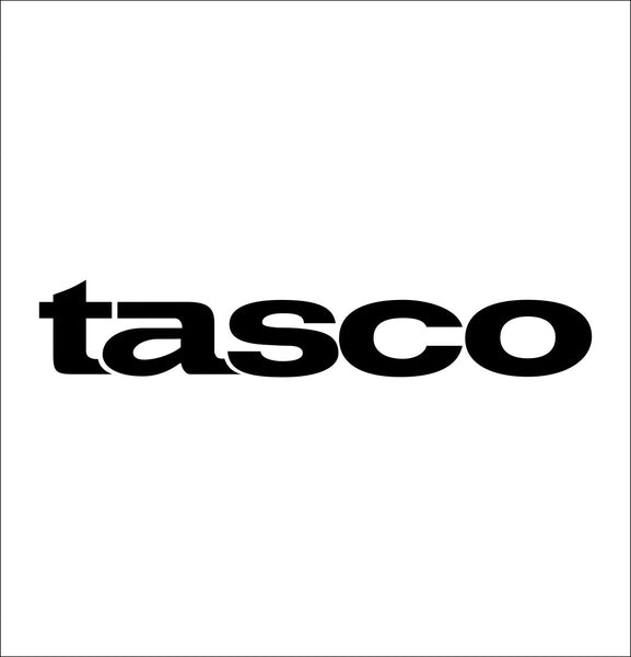 Tasco Scopes decal, sticker, hunting fishing decal