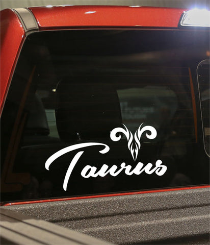 taurus 1 zodiac decal - North 49 Decals