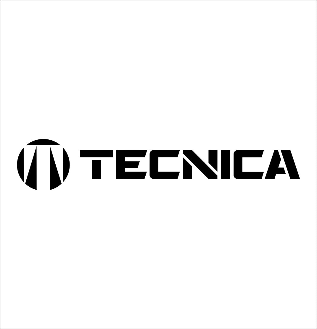 Tecnica Sports decal, ski snowboard decal, car decal sticker