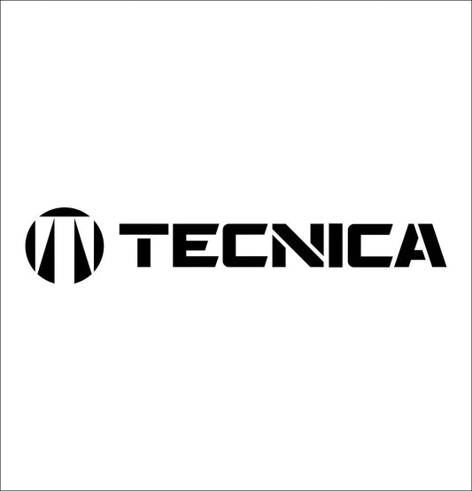 Tecnica Sports decal, ski snowboard decal, car decal sticker
