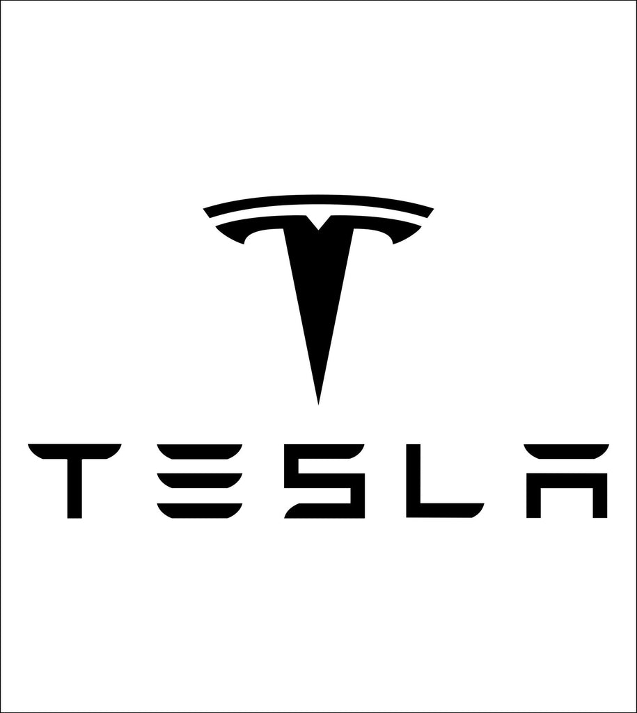 Tesla decal, sticker, car decal